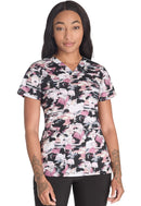 Dickies V-Neck Print Top. Item DK667 in DK EDS Collection. Live Chat for Bulk Discounts.
