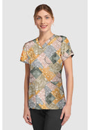 Dickies V-Neck Print Top. Item DK667 in DK EDS Collection. Live Chat for Bulk Discounts.