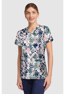 Dickies V-Neck Print Top. Item DK667 in DK EDS Collection. Live Chat for Bulk Discounts.
