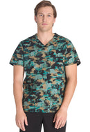 Dickies Men's V-Neck Print Top. Item DK668 in DK EDS Collection. Live Chat for Bulk Discounts.