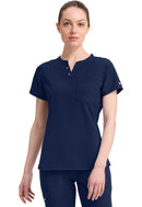 Dickies Round Neck Henley Top. Item DK681 in DK EDS NXT Collection. Live Chat for Bulk Discounts.