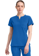 Dickies Round Neck Henley Top. Item DK681 in DK EDS NXT Collection. Live Chat for Bulk Discounts.