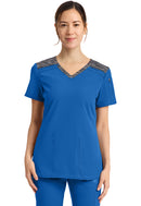 Dickies V-Neck Top. Item DK740 in DK DYNAMIX Collection. Live Chat for Bulk Discounts.