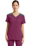 Dickies V-Neck Top. Item DK740 in DK DYNAMIX Collection. Live Chat for Bulk Discounts.