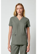 Dickies Women's V-neck Top. Item DK856 in DK FORGE Collection. Live Chat for Bulk Discounts.