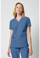 Dickies Women's V-neck Top. Item DK856 in DK FORGE Collection. Live Chat for Bulk Discounts.