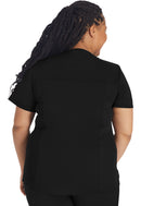 Dickies V-Neck Top With Rib Knit Panels. Item DK870 in DK BALANCE Collection. Live Chat for Bulk Discounts.