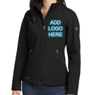Eddie Bauer [EB535] Ladies Rugged Ripstop Soft Shell Jacket. Live Chat For Bulk Discounts.