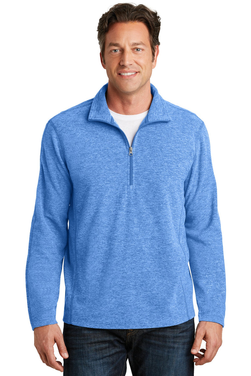 Port Authority ®  Heather Microfleece 1/2-Zip Pullover. F234