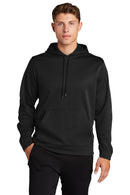 Sport-Tek ®  Sport-Wick ®  Fleece Hooded Pullover.  F244 - Black