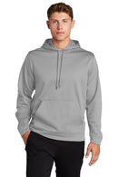 Sport-Tek ®  Sport-Wick ®  Fleece Hooded Pullover.  F244 - Silver