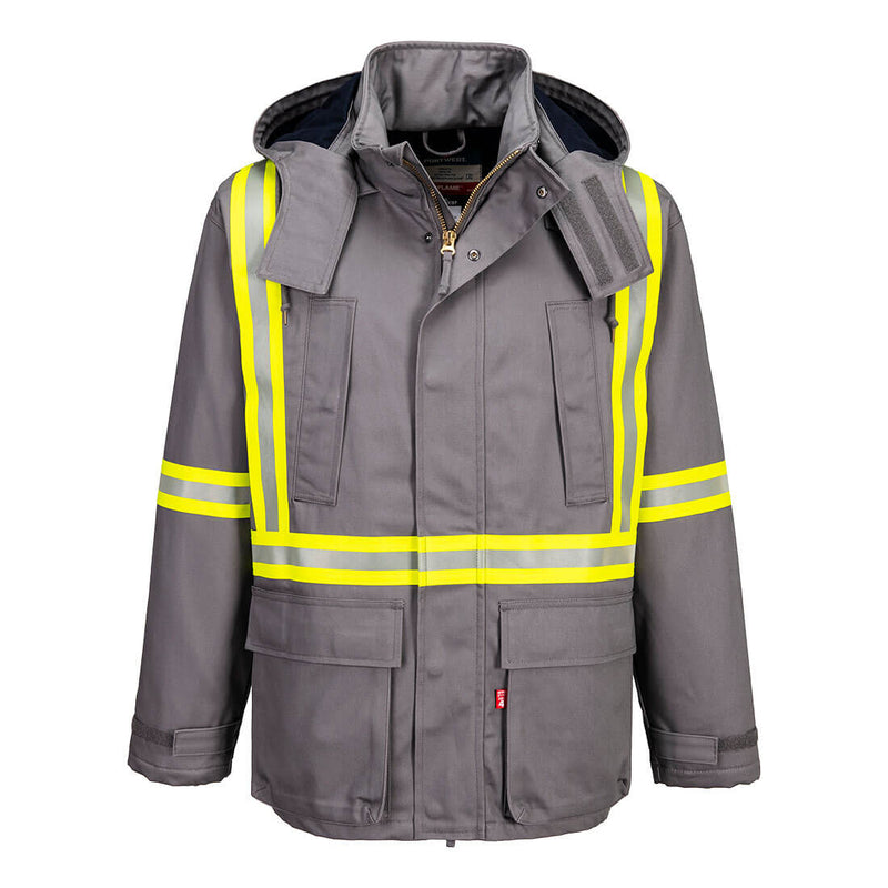 Insulated FR Parka.  Live Chat for Bulk Discounts