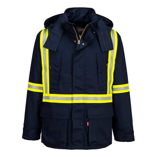 Insulated FR Parka.  Live Chat for Bulk Discounts