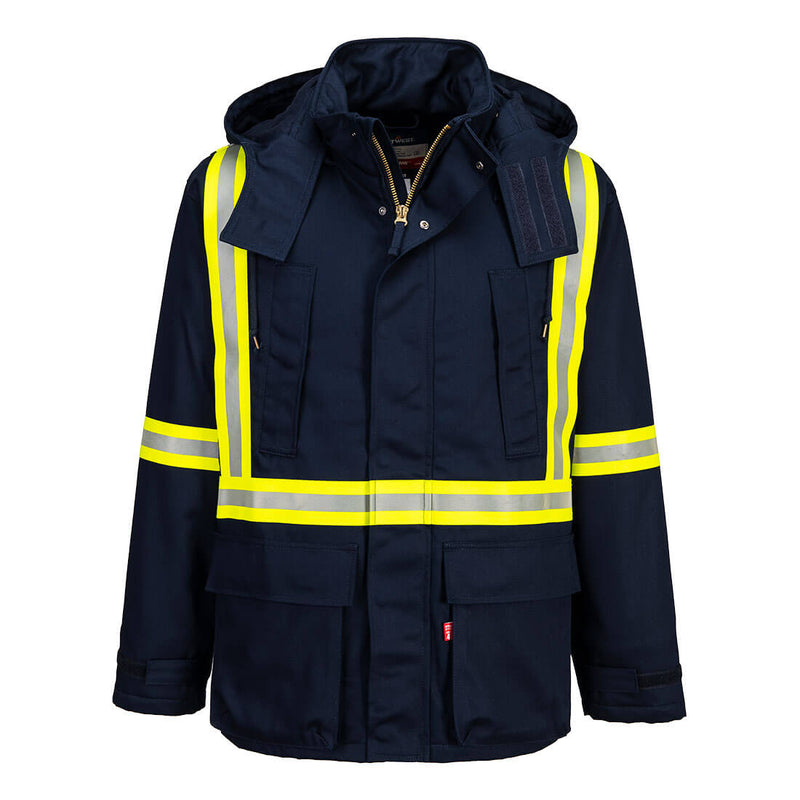 Insulated FR Parka.  Live Chat for Bulk Discounts