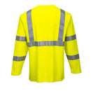 FR96-Yellow.  FR Hi-Vis Long Sleeve T-Shirt.  Live Chat for Bulk Discounts