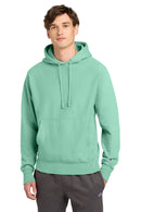 Champion  Reverse Weave  Garment-Dyed Hooded Sweatshirt. GDS101. Live Chat for Bulk Discounts