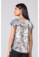 Healing Hands Millie Top.  Item HH00020 in HH PRINTS.  Live Chat for Bulk Discounts.