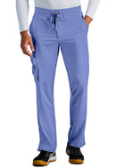 Healing Hands Virgil Men's Mid Rise Zip Pull-on Pant.  Item HH006A in HH X DR KWANE.  Live Chat for Bulk Discounts.