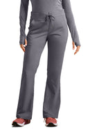 Healing Hands Tessa Mid Rise Drawstring Boot Cut Pant.  Item HH008 in HH PURPLE LABEL.  Live Chat for Bulk Discounts.