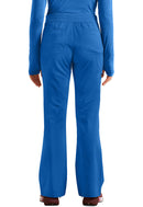 Healing Hands Tessa Mid Rise Drawstring Boot Cut Pant.  Item HH008 in HH PURPLE LABEL.  Live Chat for Bulk Discounts.