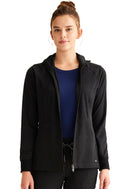 Healing Hands Devon Jacket.  Item HH301 in HH PURPLE LABEL JACQUARD.  Live Chat for Bulk Discounts.