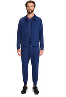 Healing Hands Men's Zip Front Jacket.  Item HH322 in HH WORKS.  Live Chat for Bulk Discounts.