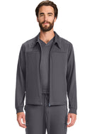 Healing Hands Men's Zip Front Jacket.  Item HH322 in HH WORKS.  Live Chat for Bulk Discounts.