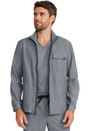 Healing Hands Men's Zip Front Utility Jacket.  Item HH361 in HH QUEST.  Live Chat for Bulk Discounts.