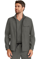 Healing Hands Men's Zip Front Utility Jacket.  Item HH361 in HH QUEST.  Live Chat for Bulk Discounts.