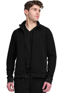 Healing Hands Men's Zip Front Knit Jacket.  Item HH380F in HH LIFESTYLE.  Live Chat for Bulk Discounts.