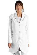 Healing Hands Vera 34" Modernist Lab Coat.  Item HH402A in HH X DR KWANE.  Live Chat for Bulk Discounts.