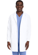 Healing Hands Men's 6-Pocket Dental Lab Coat.  Item HH406 in HH WHITE COAT.  Live Chat for Bulk Discounts.