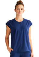 Healing Hands Jayden Top.  Item HH602 in HH PURPLE LABEL JACQUARD.  Live Chat for Bulk Discounts.