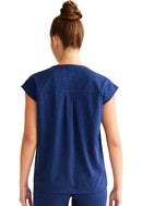Healing Hands Jayden Top.  Item HH602 in HH PURPLE LABEL JACQUARD.  Live Chat for Bulk Discounts.