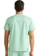 Healing Hands Vincent Men's V-Neck Top.  Item HH606A in HH X DR KWANE.  Live Chat for Bulk Discounts.