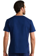 Healing Hands Vincent Men's V-Neck Top.  Item HH606A in HH X DR KWANE.  Live Chat for Bulk Discounts.