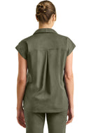 Healing Hands Jazz Collared Tuckable Shirt .  Item HH607 in HH PURPLE LABEL.  Live Chat for Bulk Discounts.