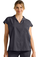 Healing Hands Jazz Collared Tuckable Shirt .  Item HH607 in HH PURPLE LABEL.  Live Chat for Bulk Discounts.