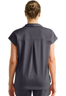 Healing Hands Jazz Collared Tuckable Shirt .  Item HH607 in HH PURPLE LABEL.  Live Chat for Bulk Discounts.