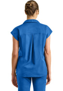 Healing Hands Jazz Collared Tuckable Shirt .  Item HH607 in HH PURPLE LABEL.  Live Chat for Bulk Discounts.