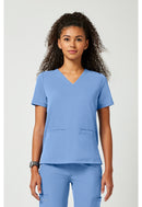 Healing Hands Women's 3-Pocket V-Neck Top.  Item HH653 in HH WORKS.  Live Chat for Bulk Discounts.