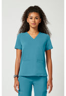 Healing Hands Women's 3-Pocket V-Neck Top.  Item HH653 in HH WORKS.  Live Chat for Bulk Discounts.