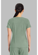 Healing Hands Women's 3-Pocket Y-Neck Top.  Item HH751 in HH QUEST.  Live Chat for Bulk Discounts.