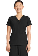 Healing Hands Women's 3-Pocket Y-Neck Top.  Item HH751 in HH QUEST.  Live Chat for Bulk Discounts.