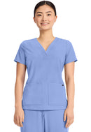 Healing Hands Women's 3-Pocket Y-Neck Top.  Item HH751 in HH QUEST.  Live Chat for Bulk Discounts.