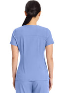 Healing Hands Women's 3-Pocket Y-Neck Top.  Item HH751 in HH QUEST.  Live Chat for Bulk Discounts.