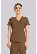 Healing Hands Women's 3-Pocket Y-Neck Top.  Item HH751 in HH QUEST.  Live Chat for Bulk Discounts.