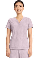 Healing Hands Women's 3-Pocket Y-Neck Top.  Item HH751 in HH QUEST.  Live Chat for Bulk Discounts.