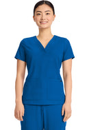 Healing Hands Women's 3-Pocket Y-Neck Top.  Item HH751 in HH QUEST.  Live Chat for Bulk Discounts.