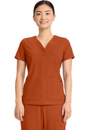 Healing Hands Women's 3-Pocket Y-Neck Top.  Item HH751 in HH QUEST.  Live Chat for Bulk Discounts.